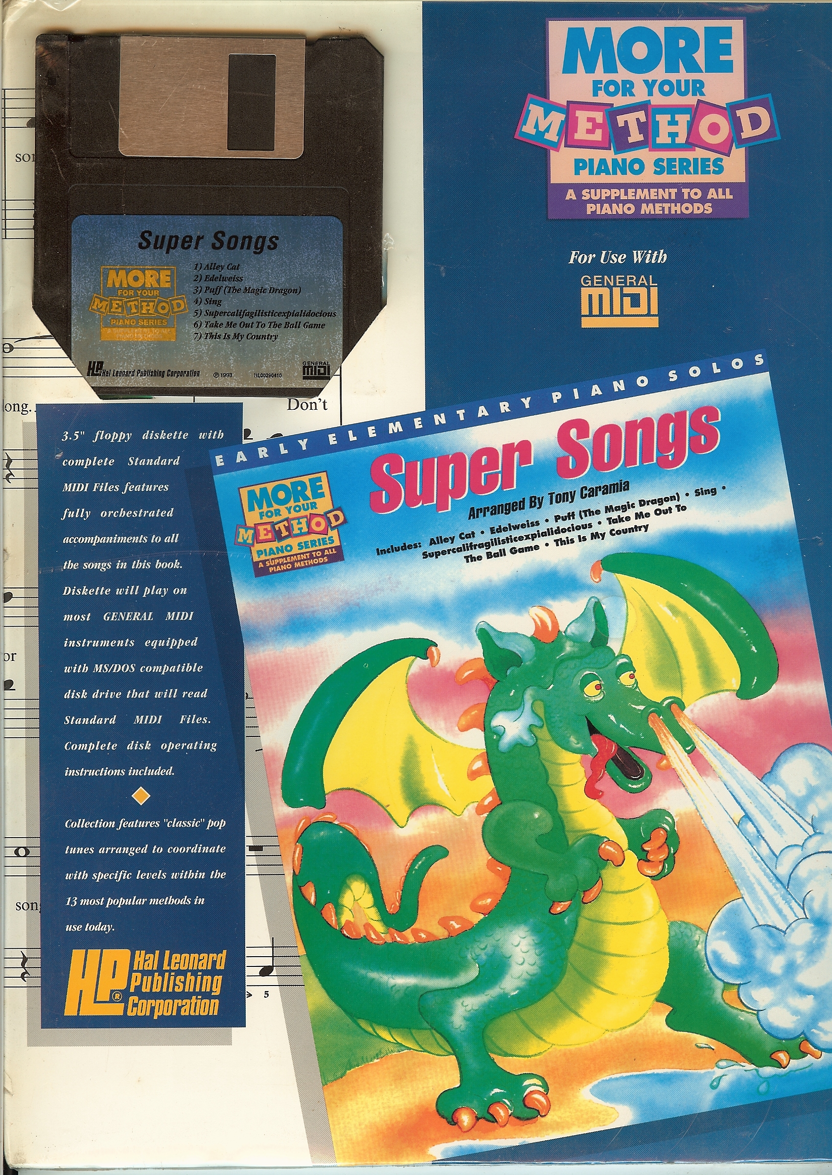 Hal Leonard More for Your Method Piano Method Super Songs